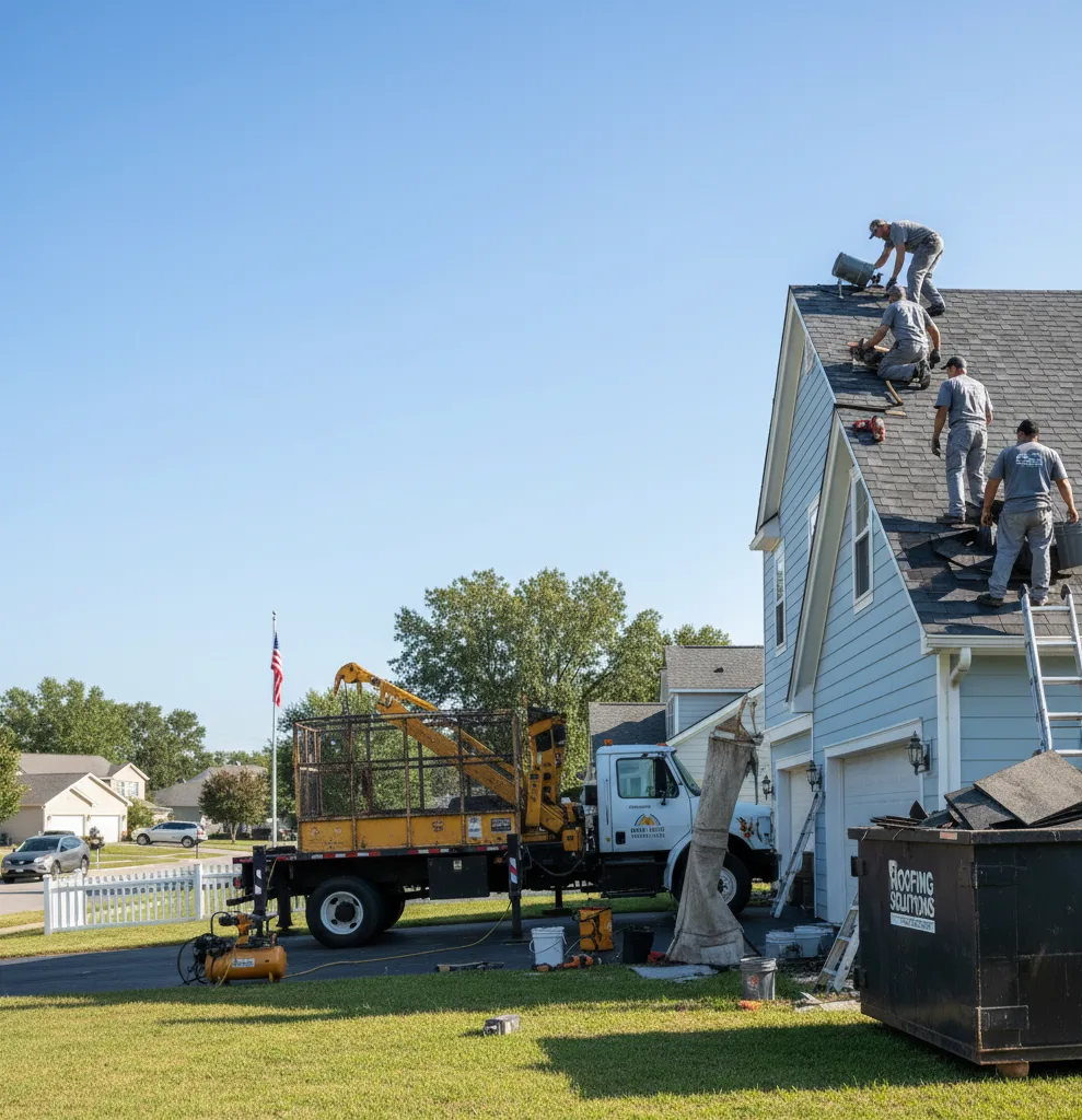 Roof Repair in Mason City